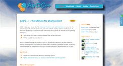 Desktop Screenshot of airdcpp.net